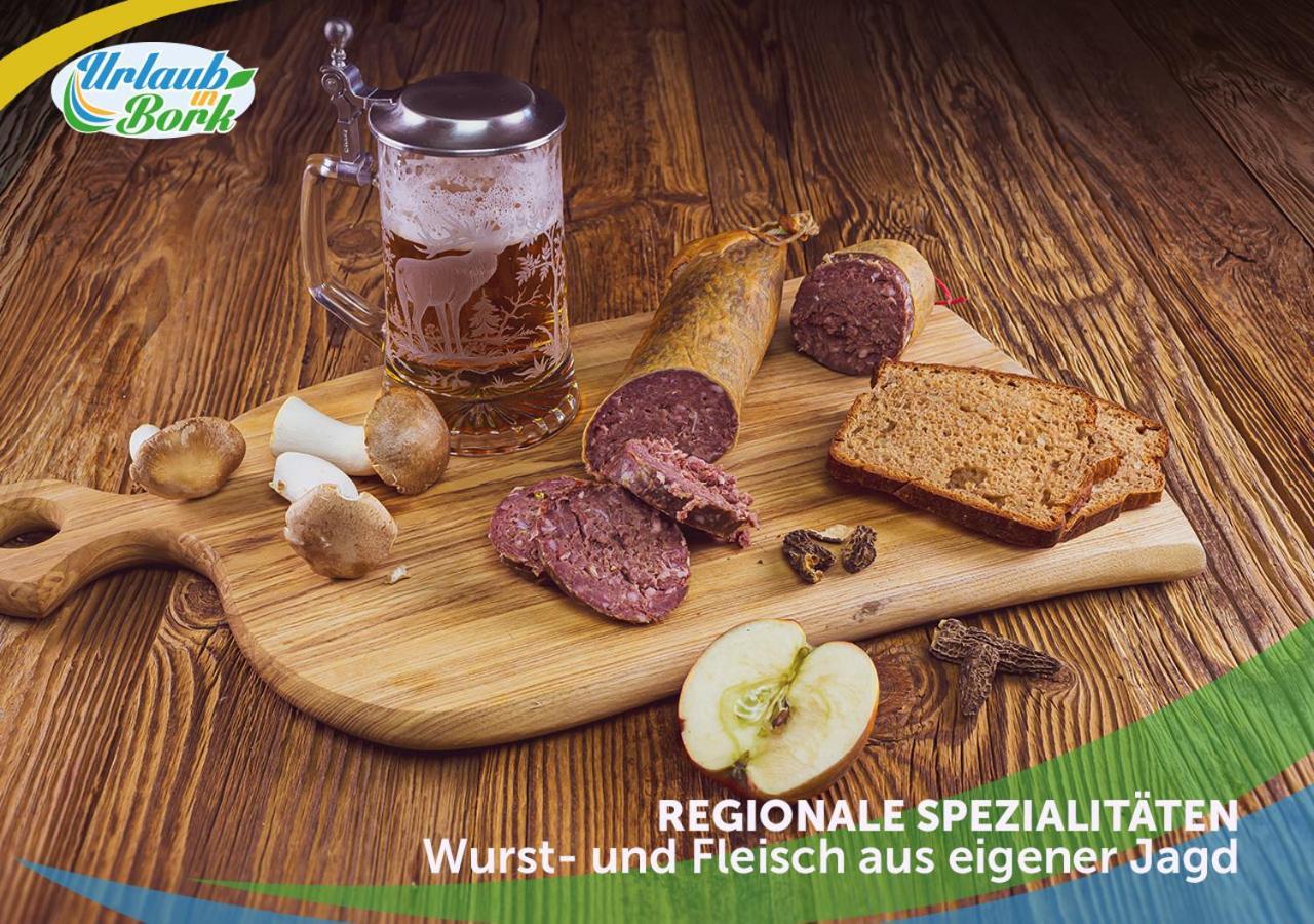 Jagd-Angler-Suite-04-Im-Wald-Am-See 屈里茨 外观 照片